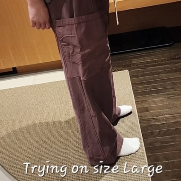 NWT "L" Free People We The Free Jet Set Knit Pull On Pants - Picture 4 of 7